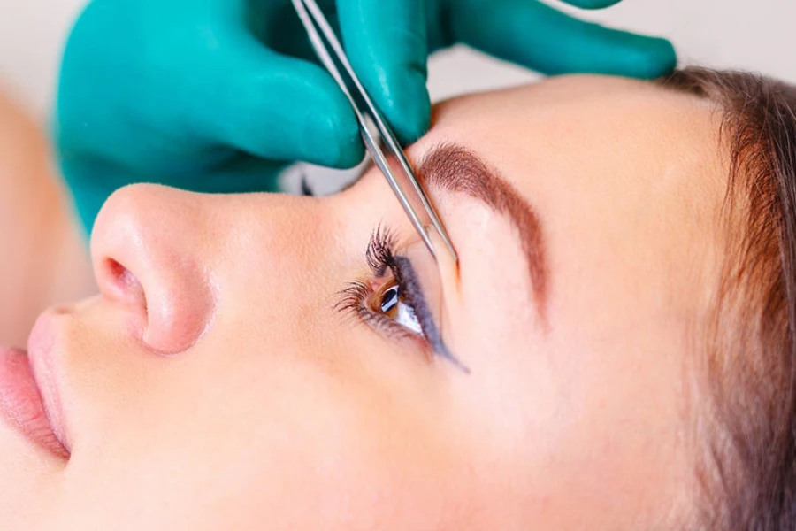 Blepharoplasty surgery consultation